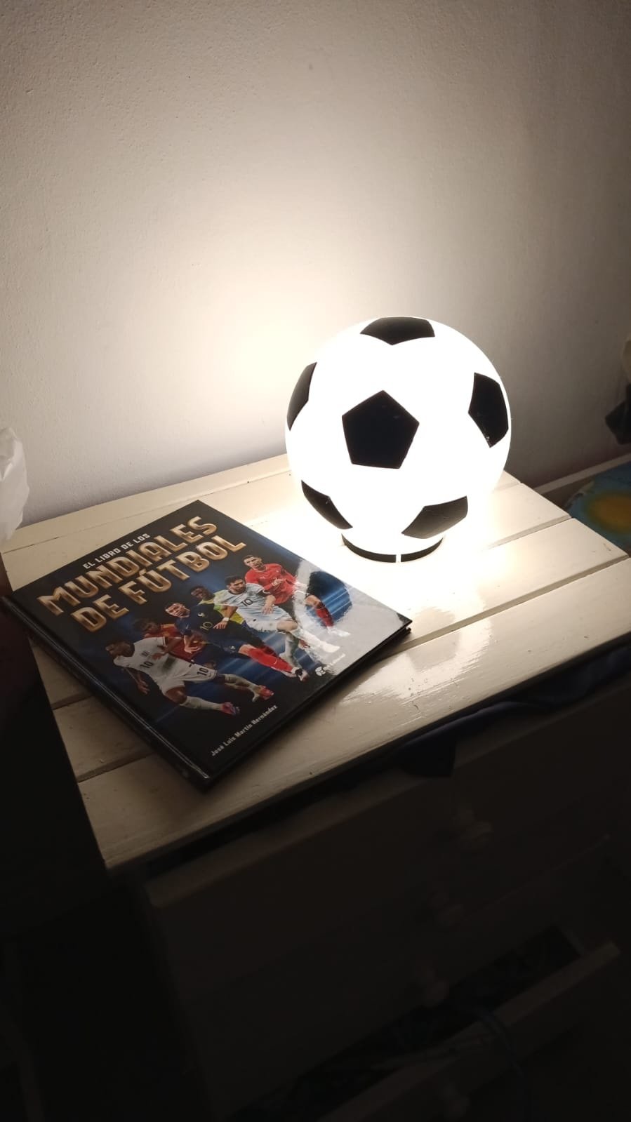 Velador Pelota de Futbol